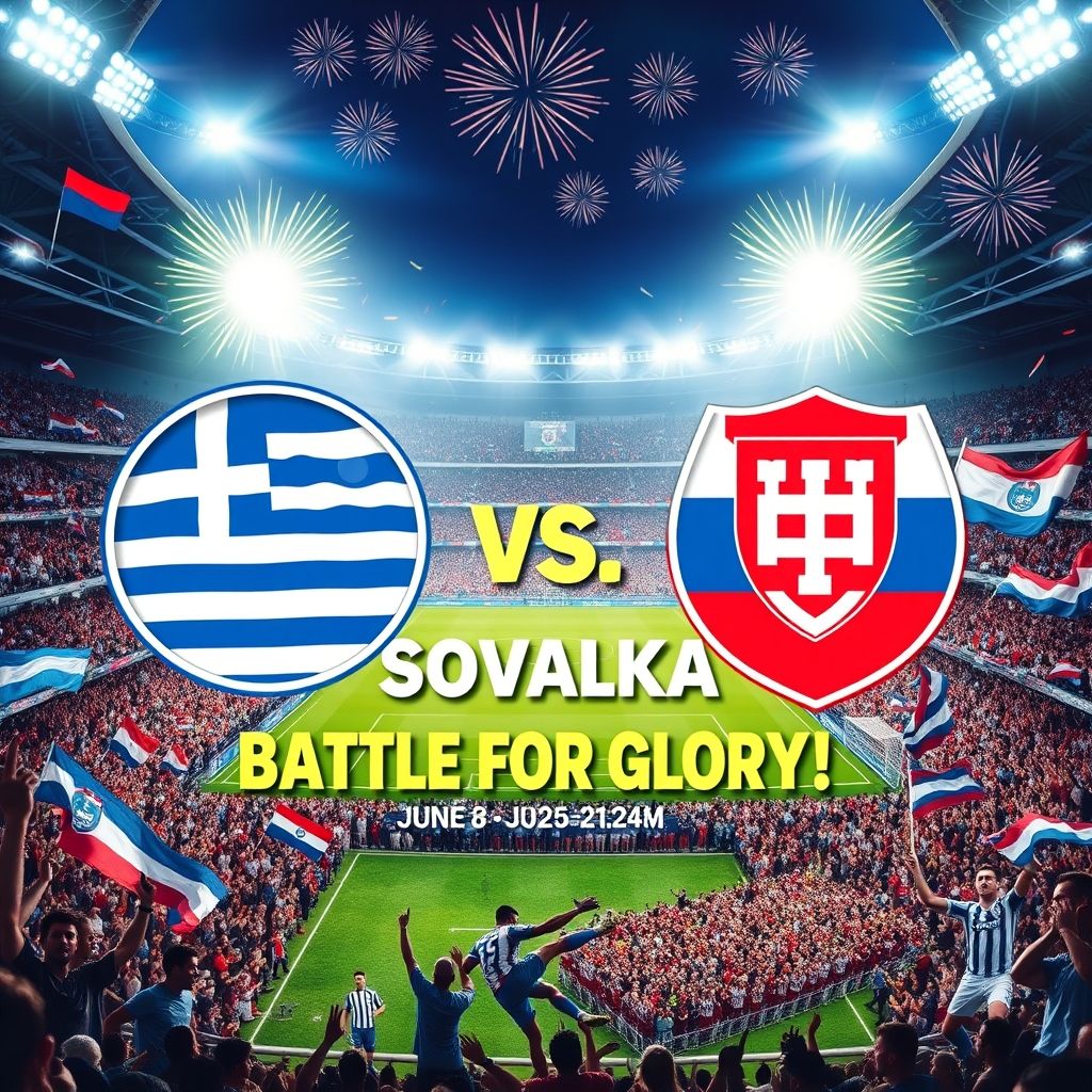 Trực tiếp trận Greece vs Slovakia