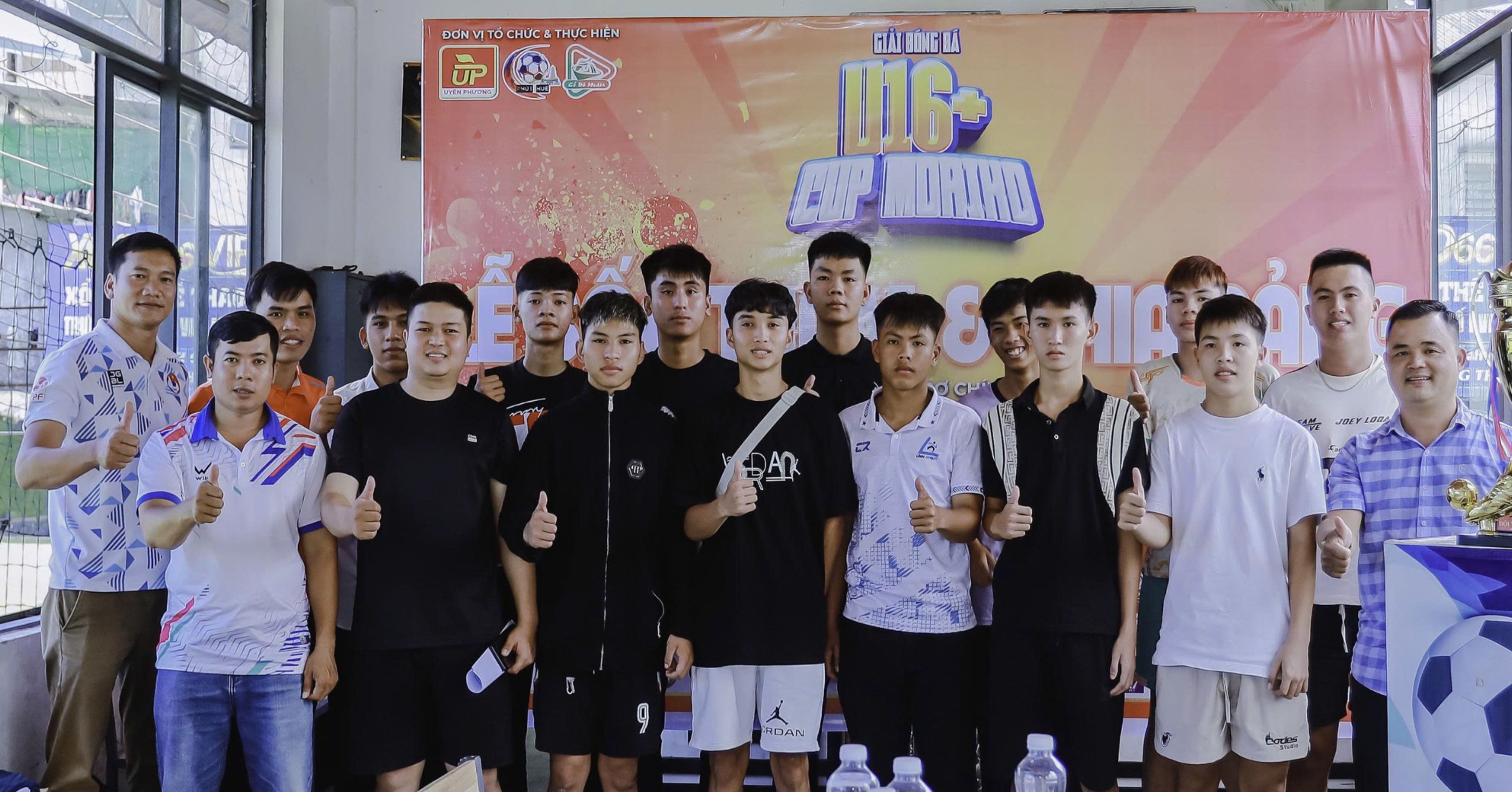 Lễ bốc thăm U16+ Cúp Moriko 2025: Sẵn sàng cho ngày hội bóng đá trẻ đầy kịch tính
