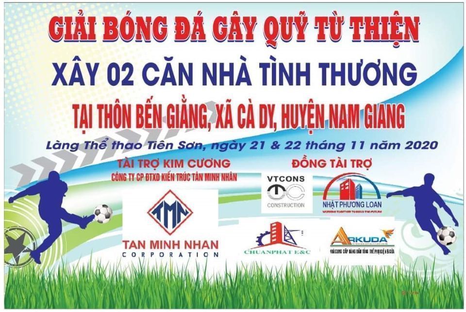 Bóng đá phủi Đà Thành chia sẻ nỗi buồn cùng Miền Trung