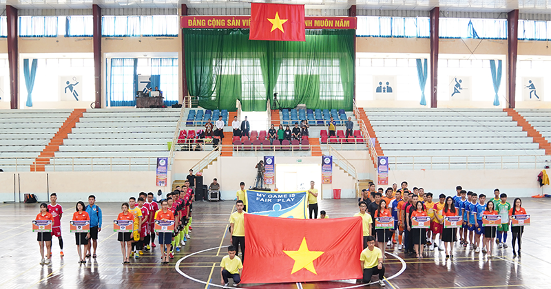 Tưng bừng khai mạc giải bóng đá vô địch Futsal các CLB mạnh TP Đà Nẵng năm 2020